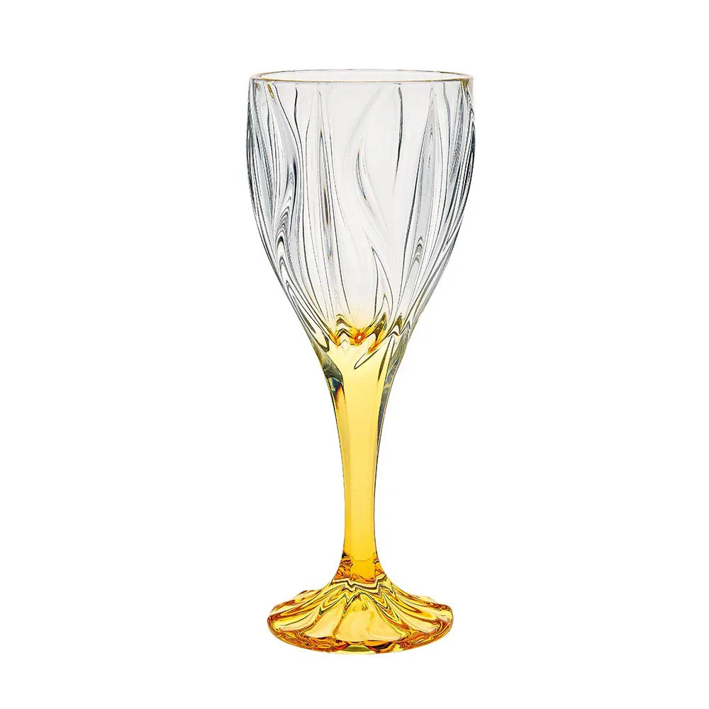 Чаша за вино Bohemia 1845 Ocean Amber – 270 мл, 6 броя